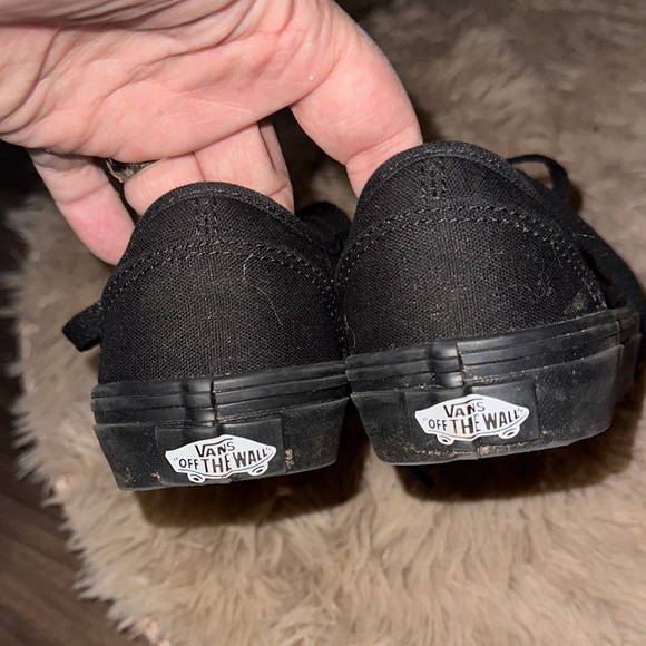 Vans Kids All-Black Sneakers - Picture 3 of 6
